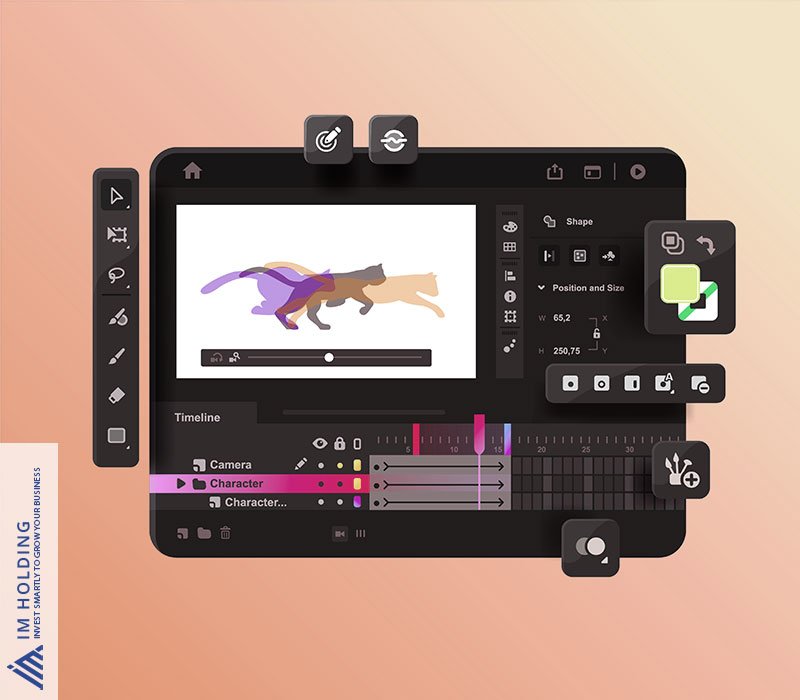 Impressive Animated GIFs | IM Holding: Premier UK Animation Services