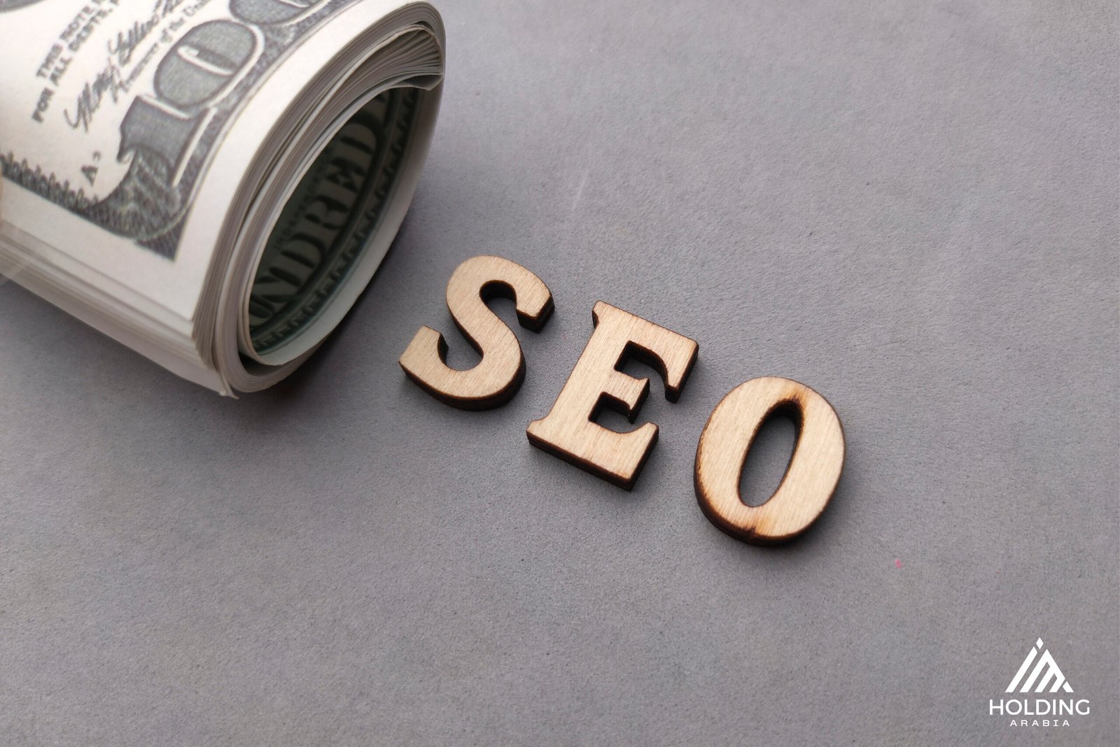 Infographic showing the average seo cost per month in saudi arabia