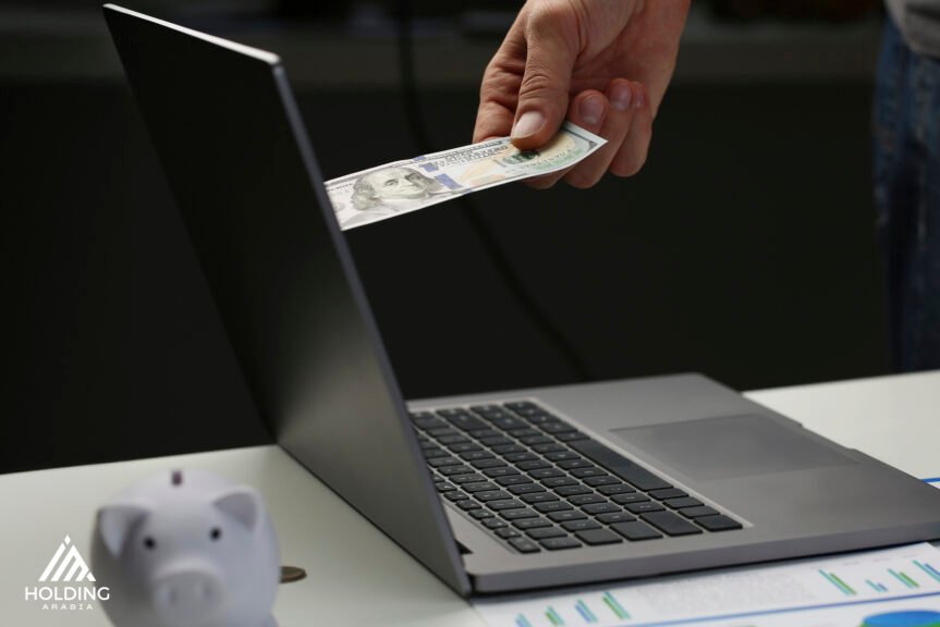 Business owner researching the cost to open a website in saudi arabia